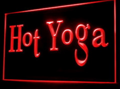 Hot Yoga Gym LED Neon Sign